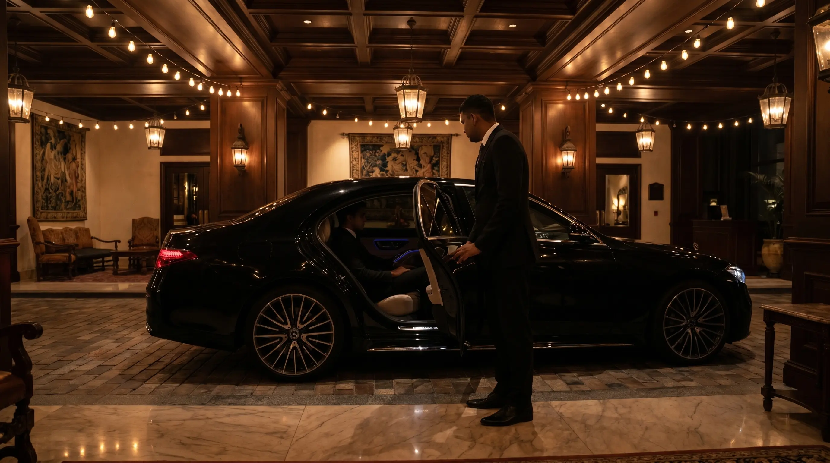 Chauffeur service background